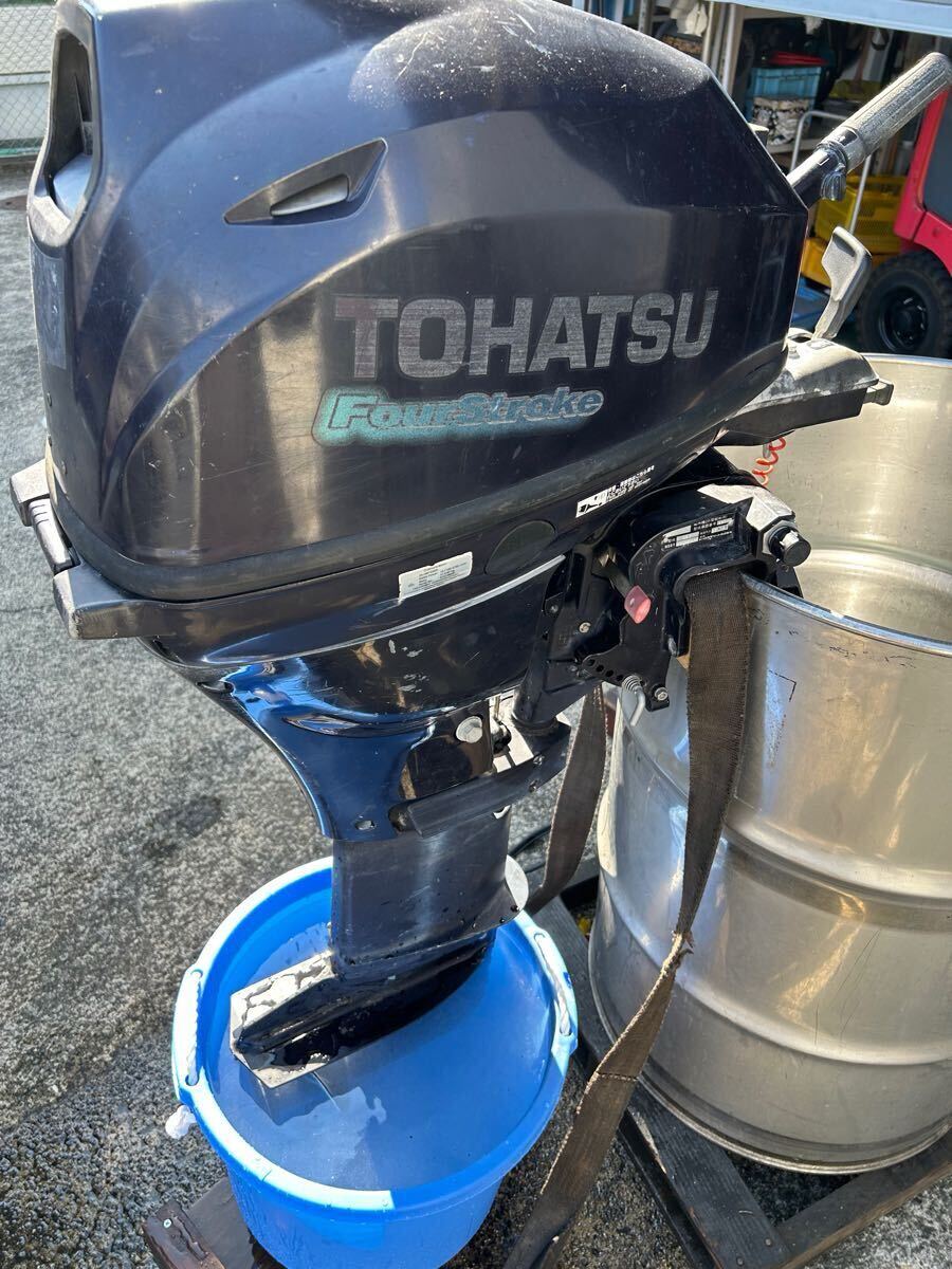 トーハツ TOHATSU 20馬力 船外機 セル付 MFS20D(3BJ) 27年2月 トーハツ TOHATSU 20馬力 船外機 セル付 MFS20D(3BJ) 27年2月