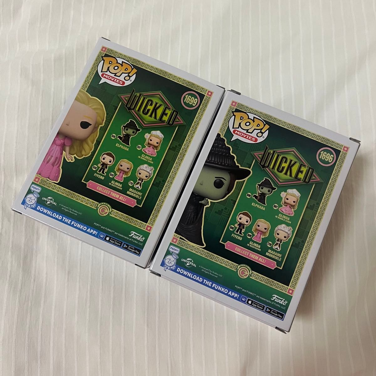 Funko Pop Movies Wickedセット (個別販売不可)ウィキッド Funko Pop Movies Wickedセット (個別販売不可)ウィキッド