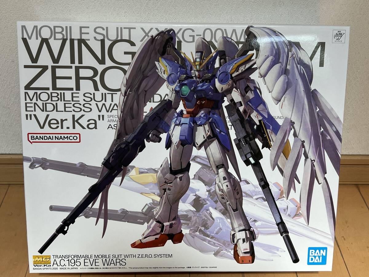 新品未開封 新機動戦記ガンダムW Endless Waltz MG 1/100 XXXG-00W0 ウイングガンダムゼロEW Ver.Ka