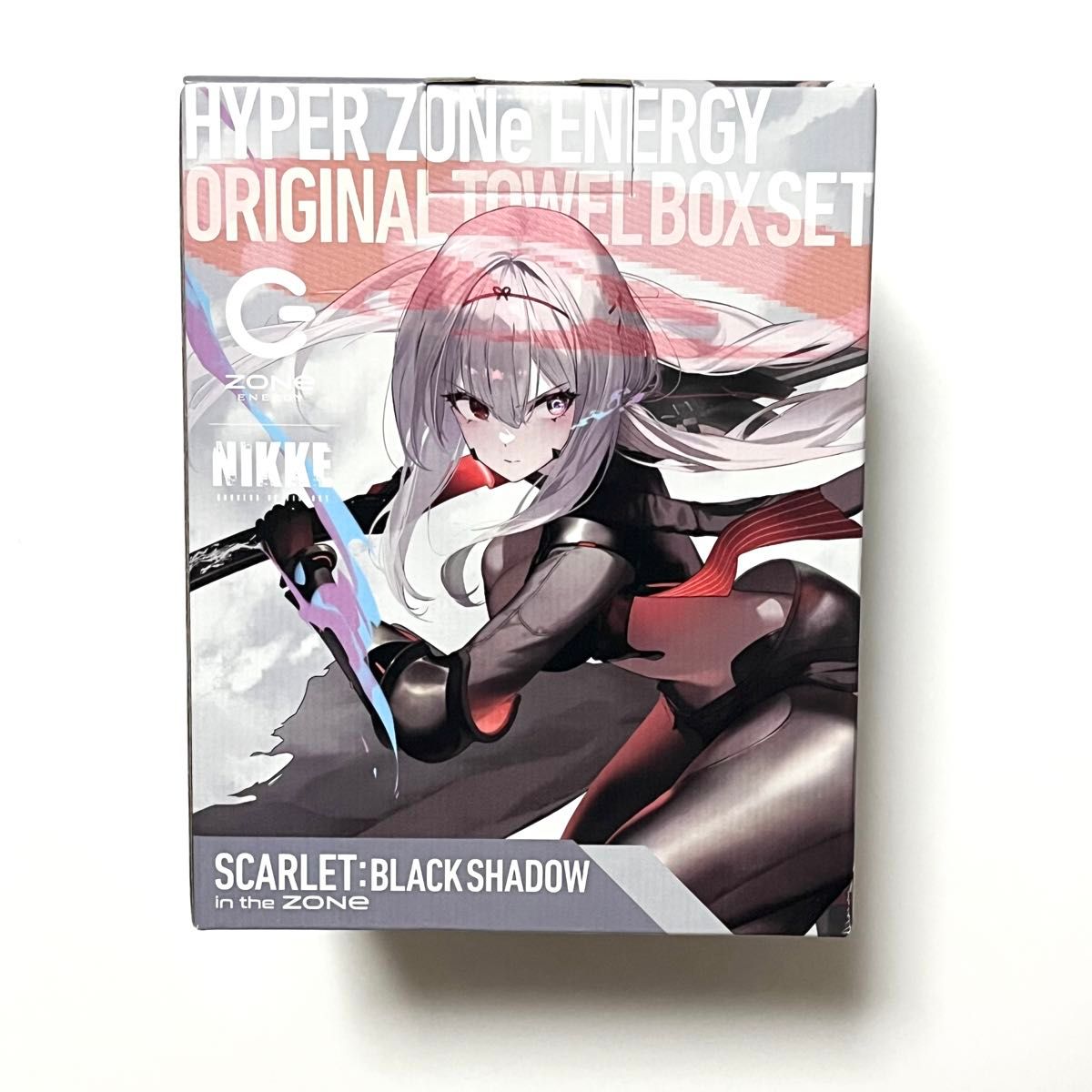 ZONE 勝利の女神NIKKE オリジナルタオル イオン限定 黒紅蓮 新品 ZONE 勝利の女神NIKKE オリジナルタオル イオン限定 黒紅蓮 新品
