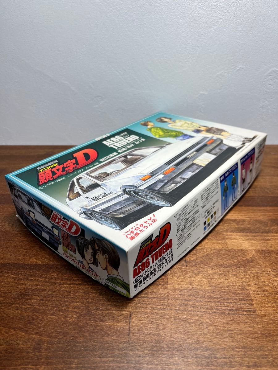 フジミ 1/24 頭文字D AE86 TRUENO 初回限定フィギュア付き フジミ 1/24 頭文字D AE86 TRUENO 初回限定フィギュア付き