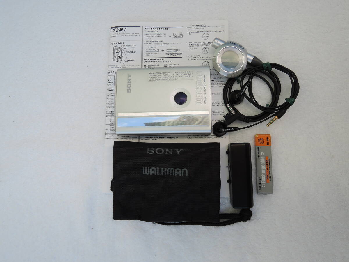SONY WALKMAN WM-EX7 カセットウォークマン シルバー リモコン Yahoo!オークション - SONY WM-EX7 WALKMAN リモコン付き