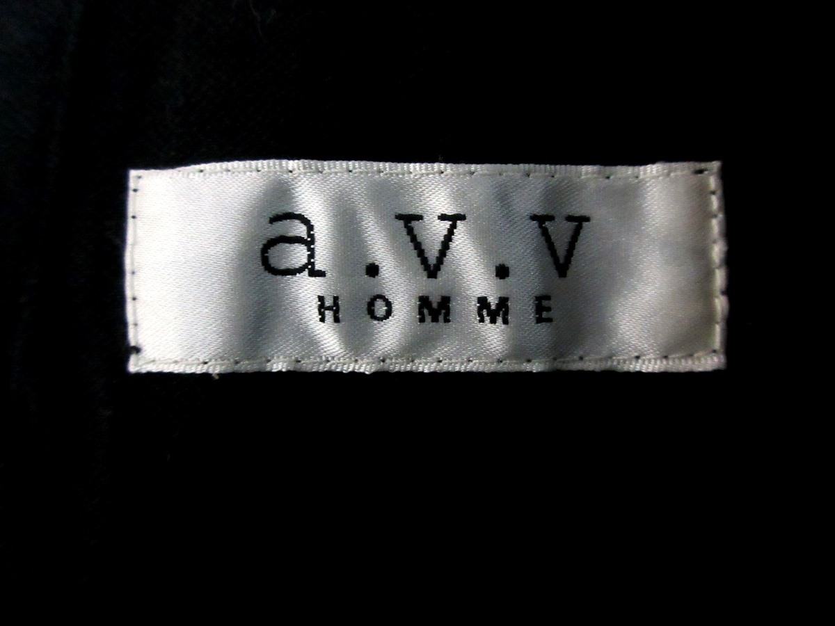 a.v.v hommea-veve Homme черный хлопок пальто мужской чёрный 