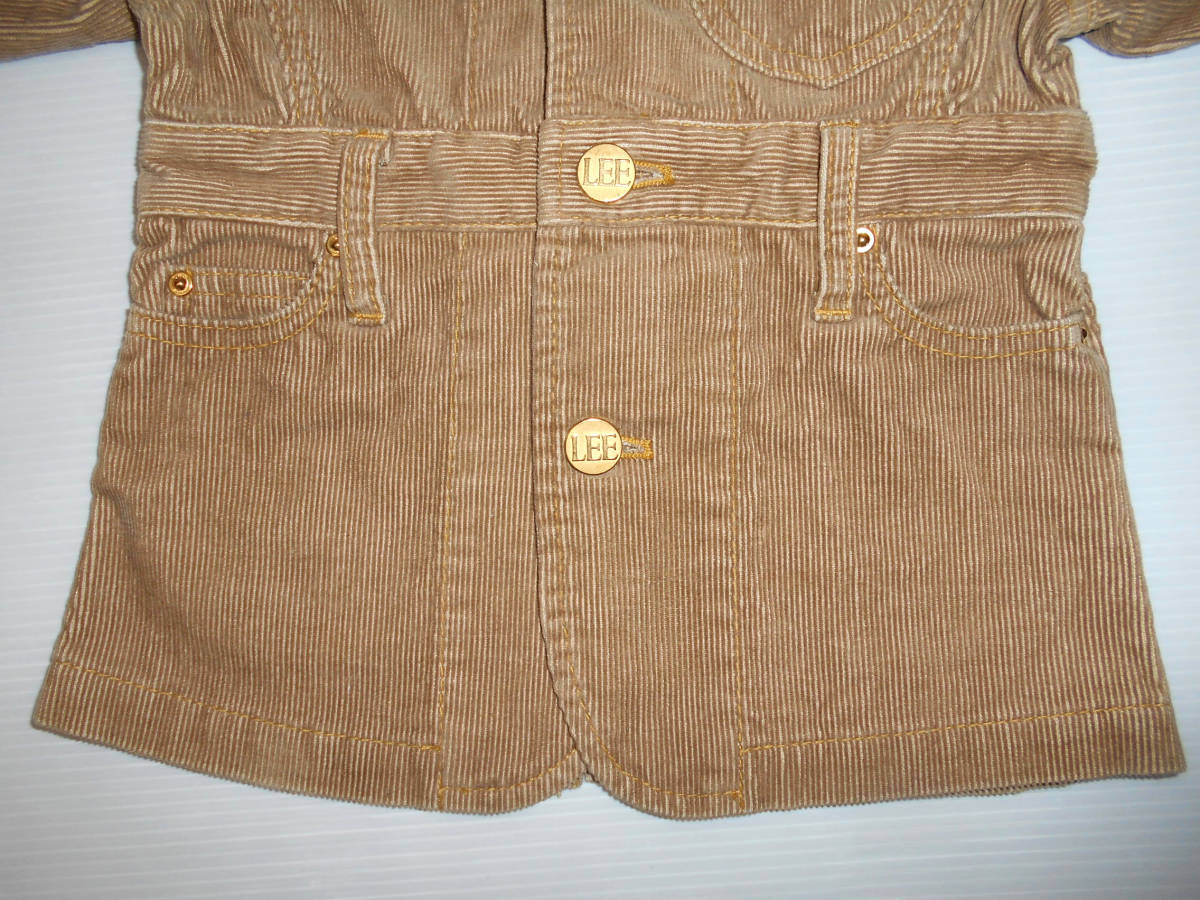  unused *Lee ×Keikiii Kei key corduroy jacket size 4 (3F.