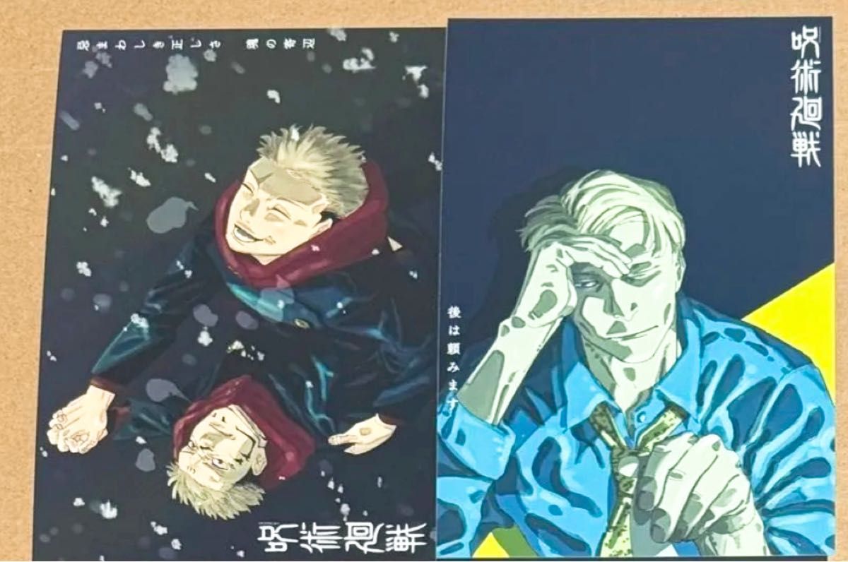 2枚セット 呪術廻戦 29巻30巻 特典イラストカード|Yahoo!フリマ 2枚セット 呪術廻戦 29巻30巻 特典イラストカード|Yahoo!フリマ