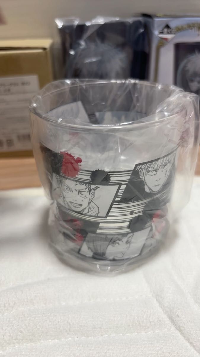 呪術廻戦 くじF賞タンブラー ジャンプショップ タンブラーグラス