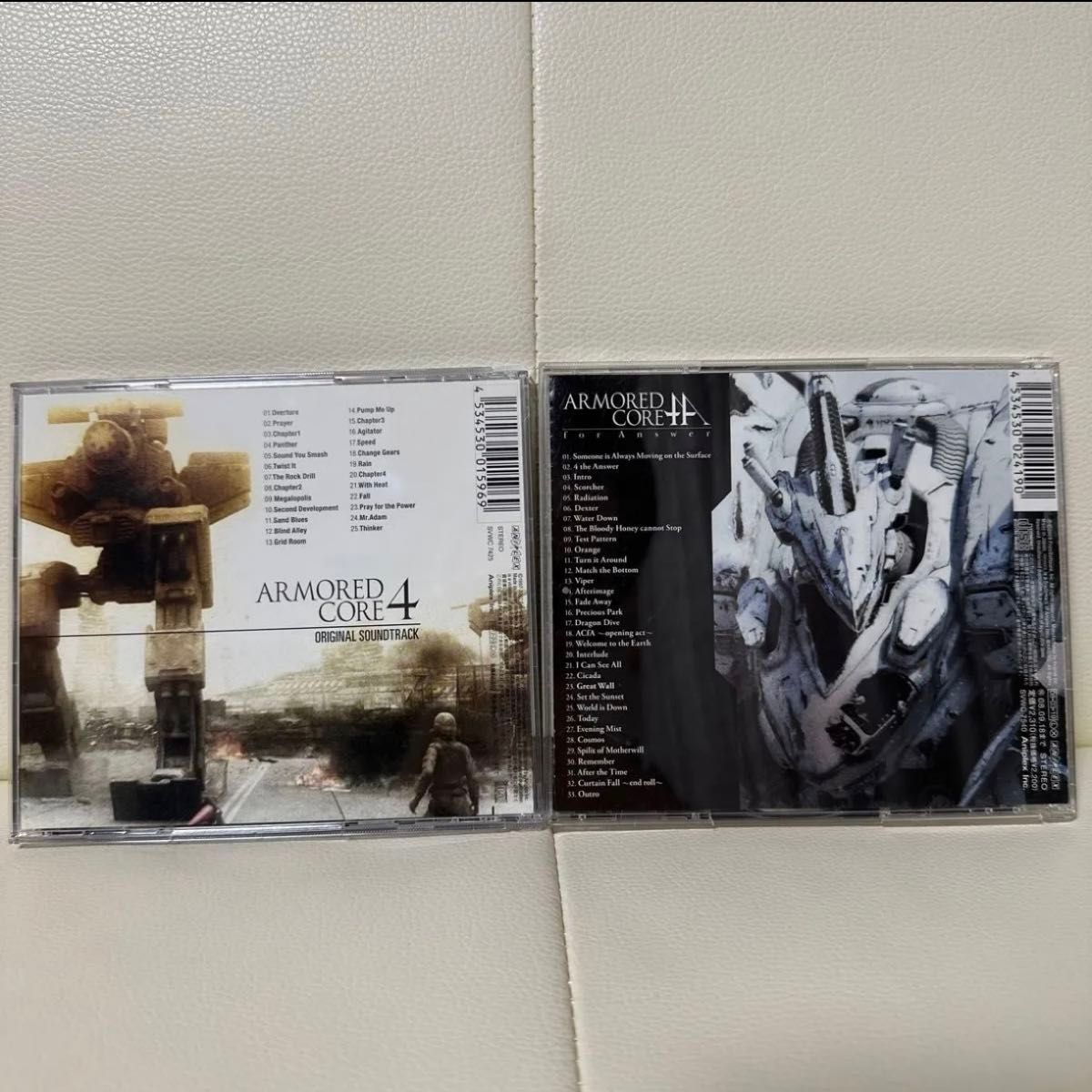 CD アーマードコア4 フォーアンサー サウンドトラックセット CD アーマードコア4 フォーアンサー サウンドトラックセット