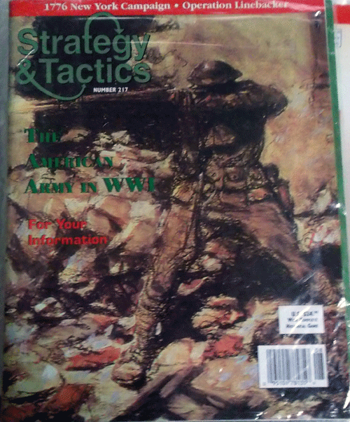 DG/STRATEGY & TACTICS NO.217 THE LOST BATTALION:THE MEUSE-ARGONNE OFFENSIVE 1918/新品駒未切断/日本語訳無し