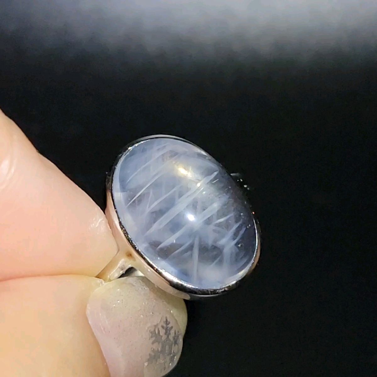 レア【新品】エンジェルラダーフリーサイズリング silver925 ★ 高品質 ★天使のはしご