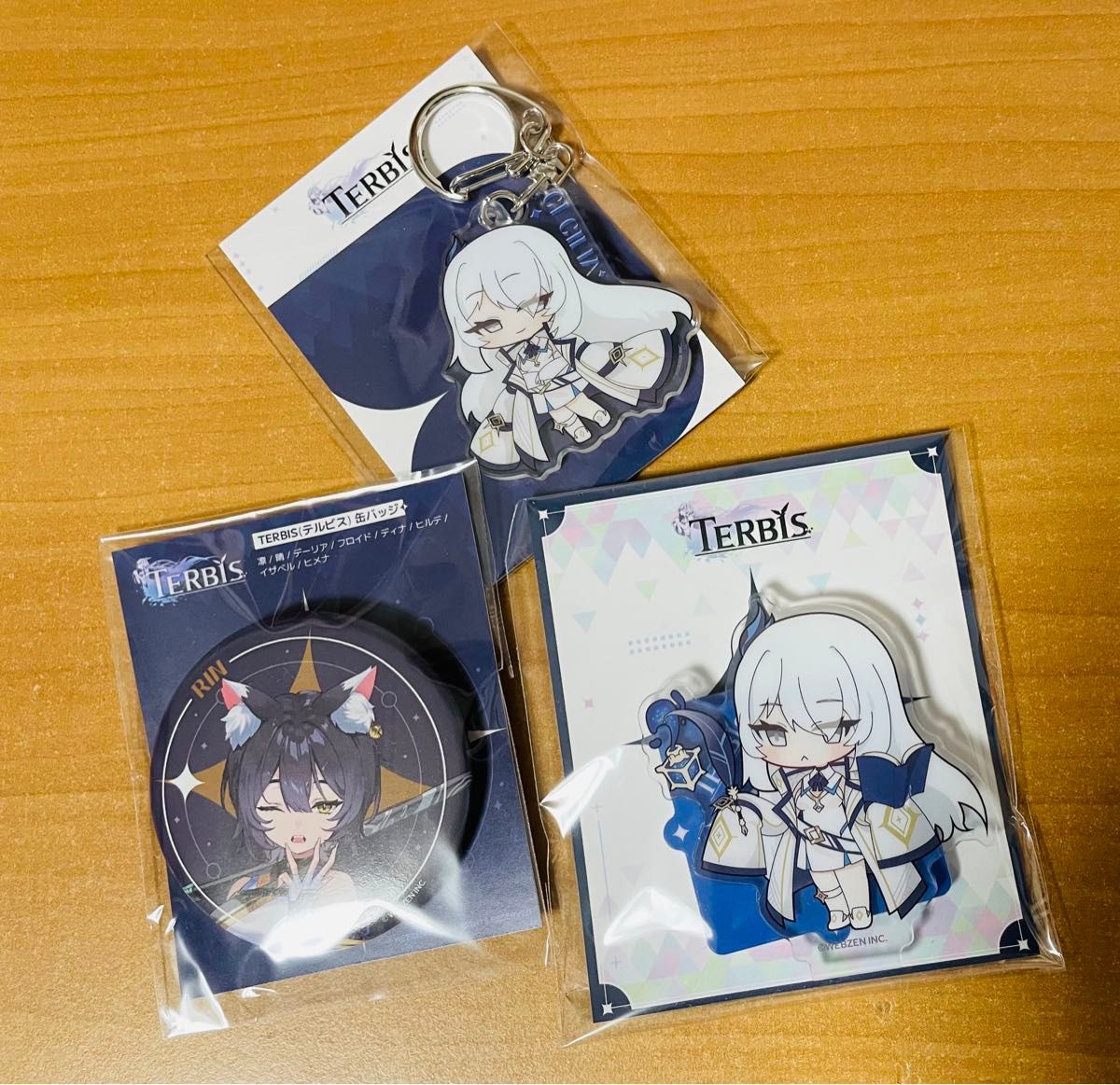 TERBIS C105 アクリルスタンド アクリルキーホルダー 缶バッジ TERBIS C105 アクリルスタンド アクリルキーホルダー 缶バッジ