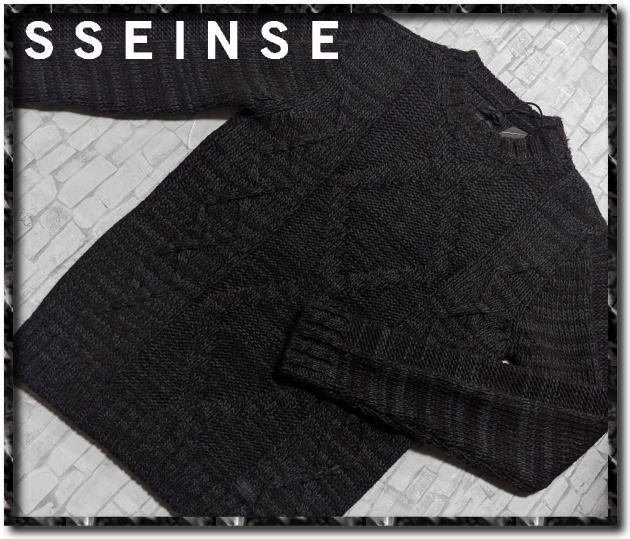 未使用！！★SSEINSE　センス　アクリルニット★