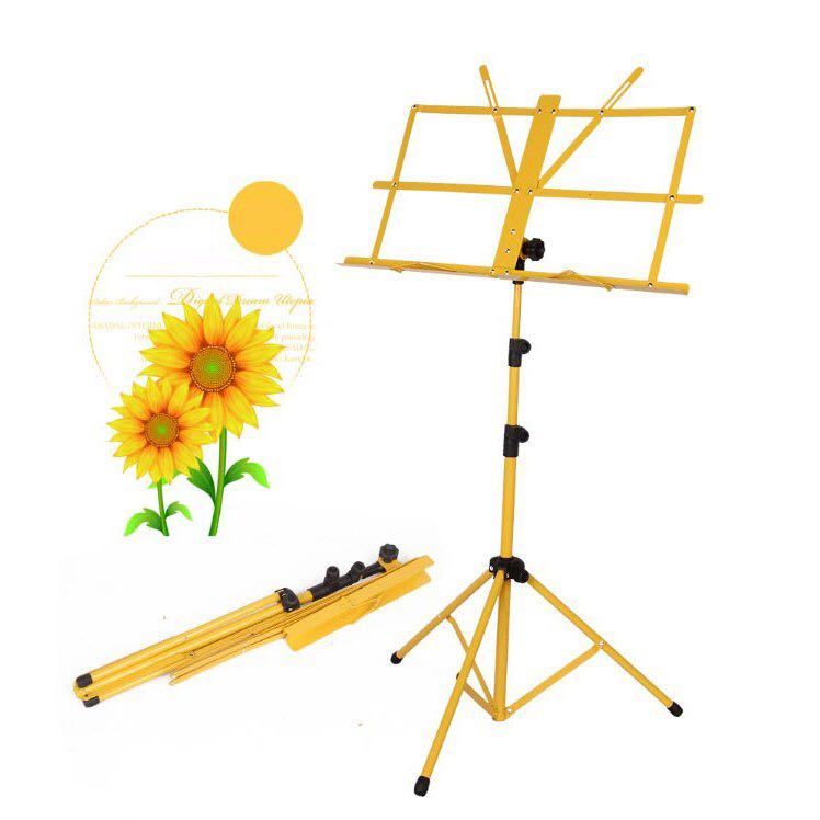  бесплатная доставка новый товар 2 шт. комплект пюпитр эластичный свободный складной легкий музыкальное сопровождение подставка стальной высота настройка возможность пюпитр мягкий чехол есть перевозка 