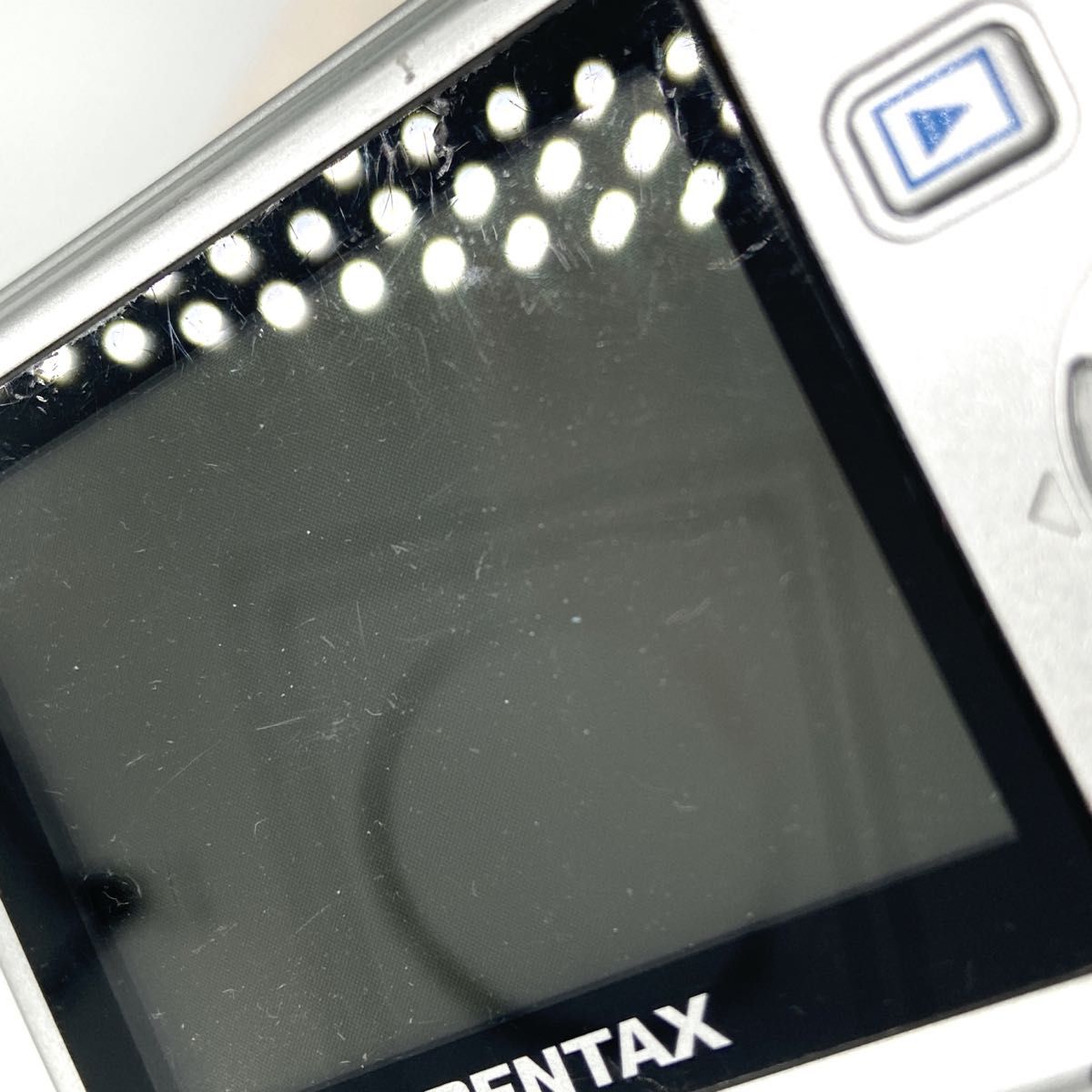 リコー PENTAX Optio E40 シルバー コンデジ デジカメ 電池式 リコー PENTAX Optio E40 シルバー コンデジ デジカメ 電池式