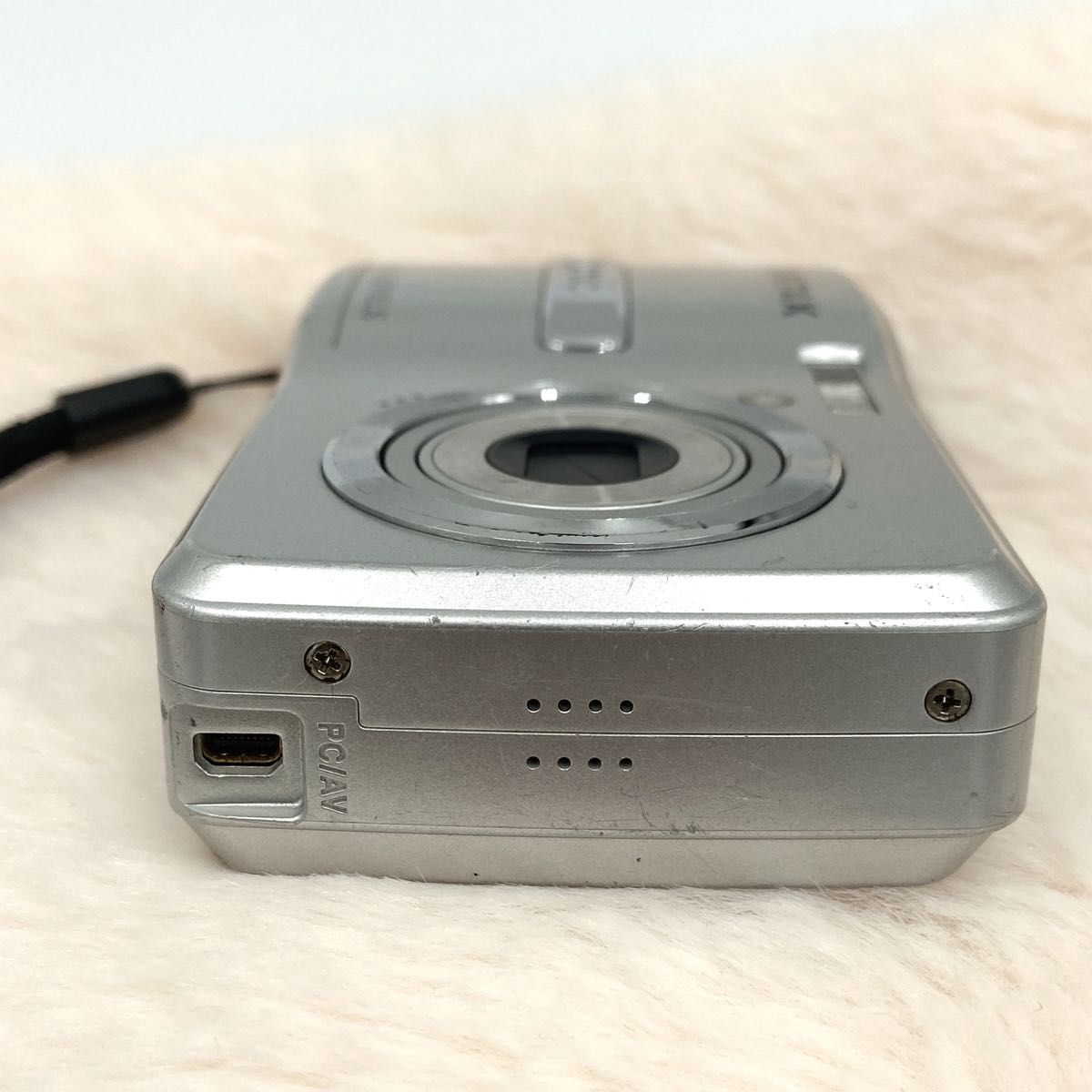 リコー PENTAX Optio E40 シルバー コンデジ デジカメ 電池式 リコー PENTAX Optio E40 シルバー コンデジ デジカメ 電池式