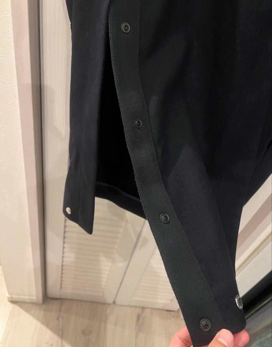 sacai サイズ1 22AW ウールコート 02883M ネイビー サカイ sacai サイズ1 22AW ウールコート 02883M ネイビー サカイ