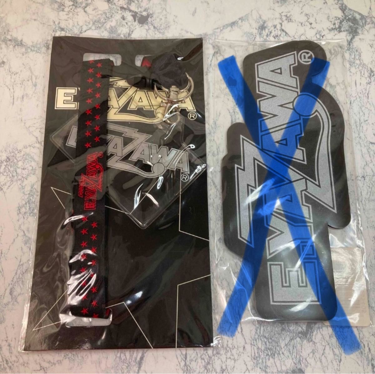 矢沢永吉 E YAZAWA ステッカー シール ネックストラップ LED 矢沢永吉 E YAZAWA ステッカー シール ネックストラップ LED