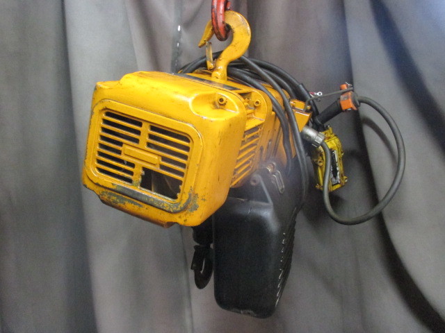 n827☆キトー電動チェーンブロック250kg 200V 揚程 4m n827☆キトー電動チェーンブロック250kg 200V 揚程 4m