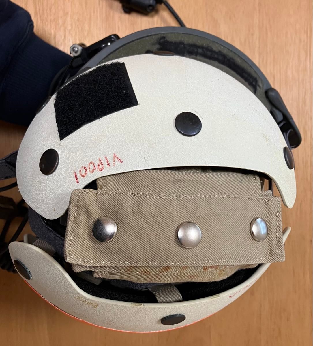 貴重品 実物 アメリカ海軍 デッキクルーヘルメット ヘッドセット 貴重品 実物 アメリカ海軍 デッキクルーヘルメット ヘッドセット