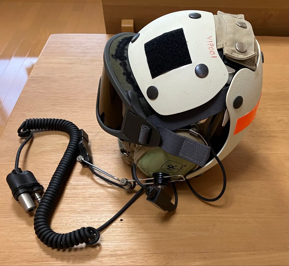 貴重品 実物 アメリカ海軍 デッキクルーヘルメット ヘッドセット 貴重品 実物 アメリカ海軍 デッキクルーヘルメット ヘッドセット