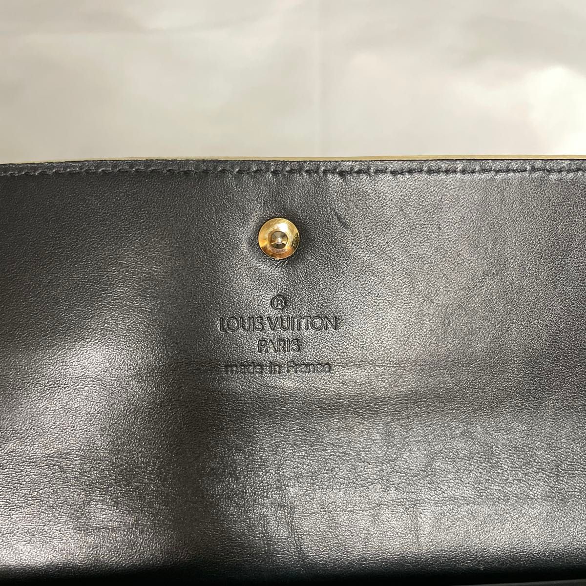 LOUIS VUITTON スハリ 長財布 黒 三つ折り 廃盤品 ルイヴィトン LOUIS VUITTON スハリ 長財布 黒 三つ折り 廃盤品 ルイヴィトン