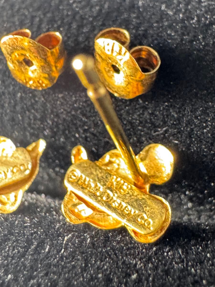 レア希少】K18 ディズニーDisney ミッキー&ミニー18金ピアス レア希少】K18 ディズニーDisney ミッキー&ミニー18金ピアス