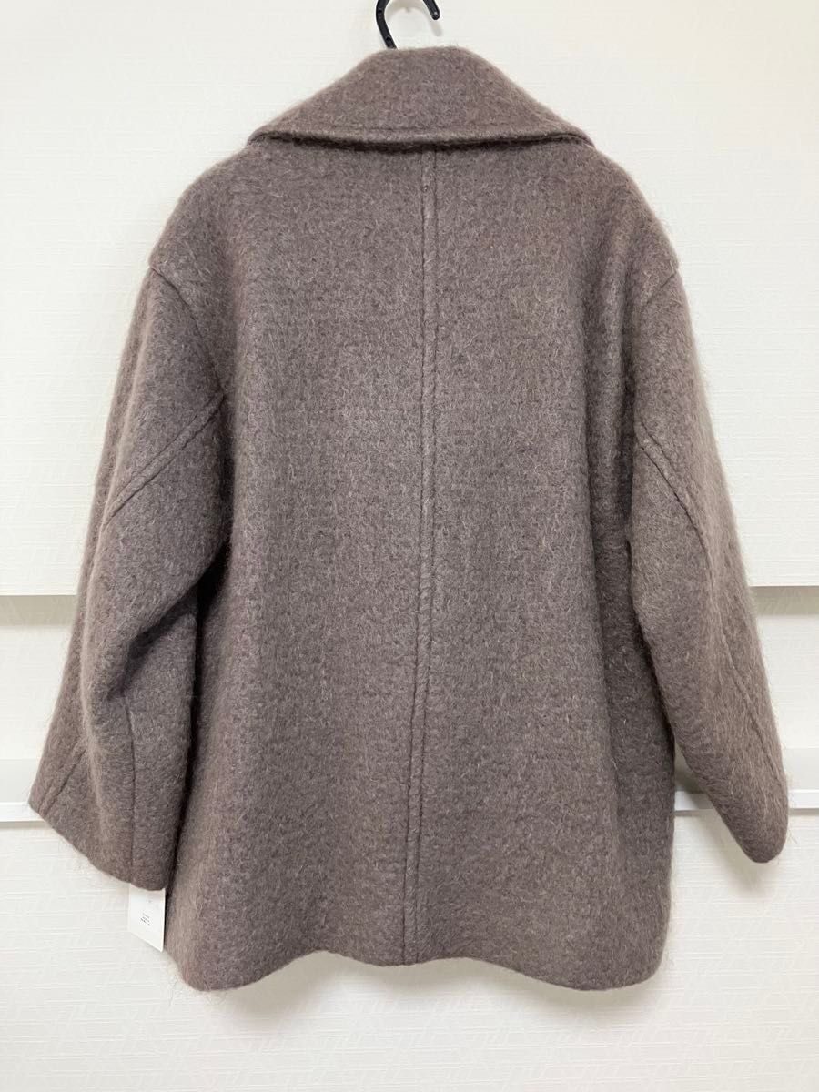 タグ付き新品未使用 CLOCHE シャギーミディPコート サイズ38 タグ付き新品未使用 CLOCHE シャギーミディPコート サイズ38