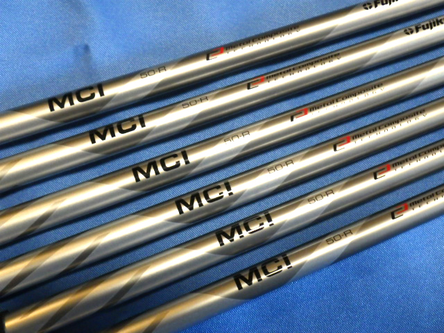MCI 50R シャフト 6本セット Yahoo!オークション - フジクラ MCI 50 (R) #6-AW 6本セット
