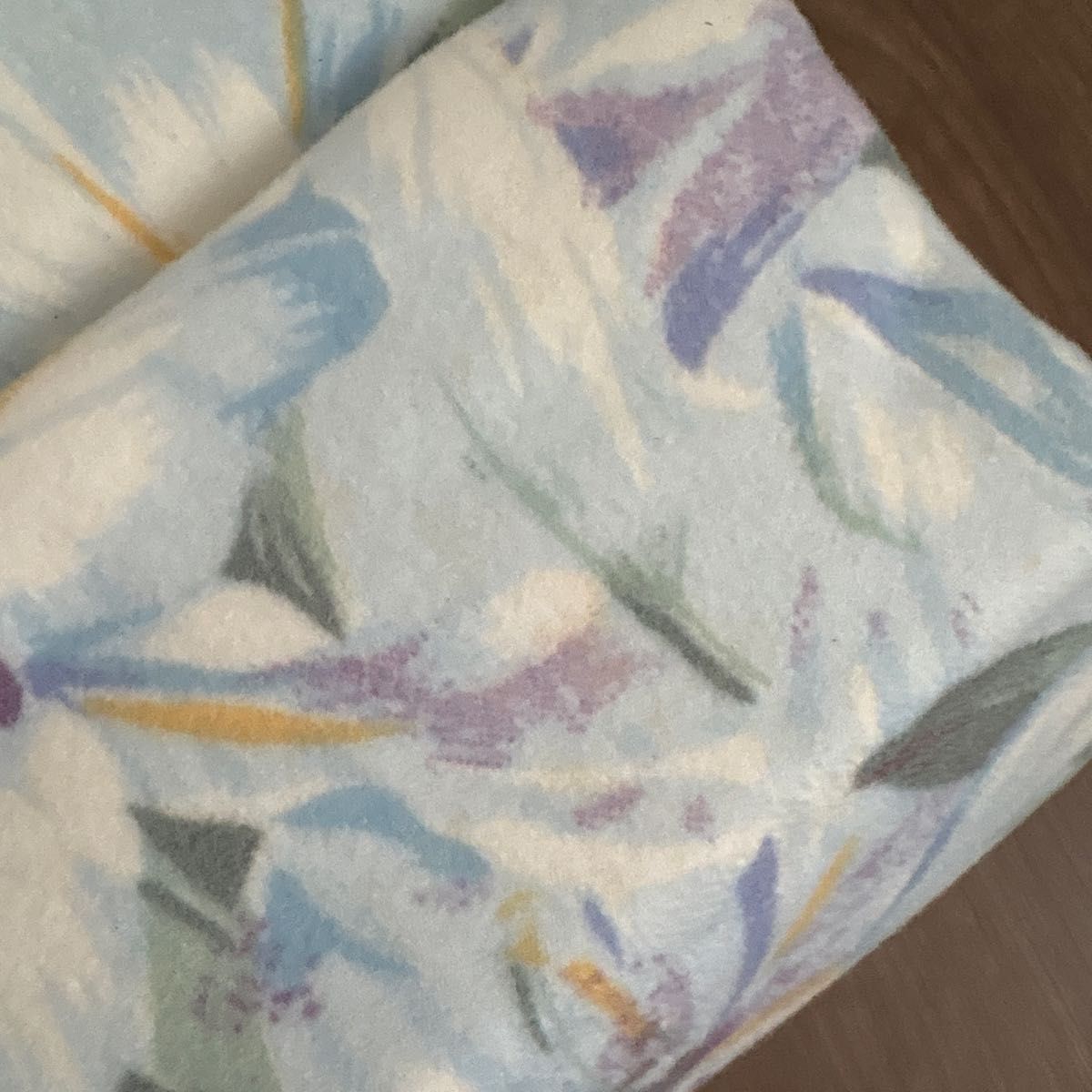 当店だけの限定モデル 綿毛布 花柄 大阪西川 2枚セット 140×200cm コットンケット ペア 布団・毛布
