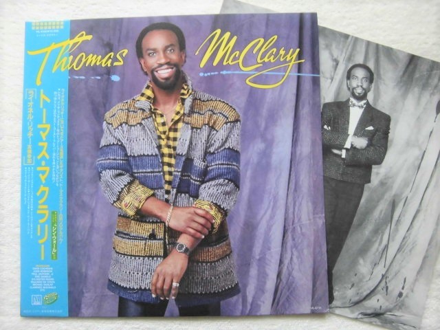 国内盤帯付 / Thomas McClary / 元 Commodores /「Thin Walls」収録 / Maxi Anderson, Paul M. Jackson, Jr. / Motown VIL-6156 /1985_画像1