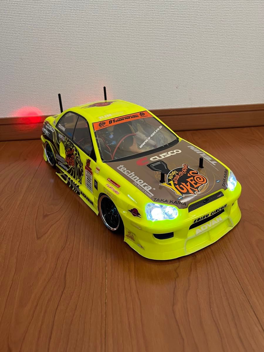 ドリラジ ドリフトラジコン 1/10 ラジコン ドリフト ドリパケ 2 4GHz 希少 GDB インプレッサ
