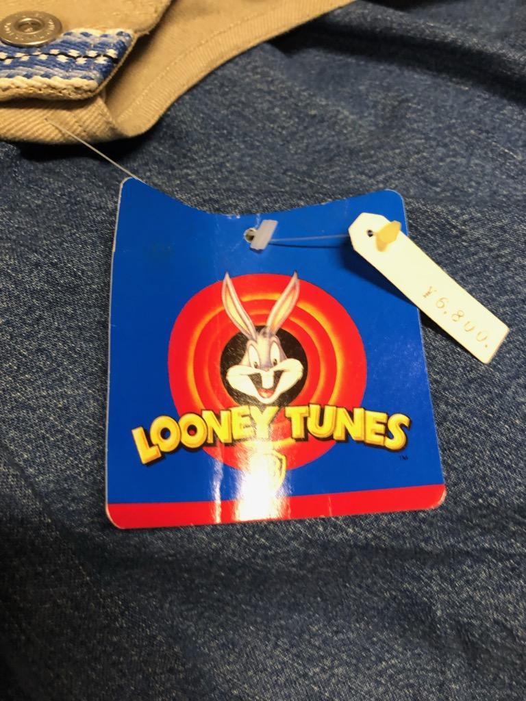 こども服　ワンピース　LOONEY TUNES コットンジャンプスカート　即決　送料無料　新品未使用　タグ付きデットストック