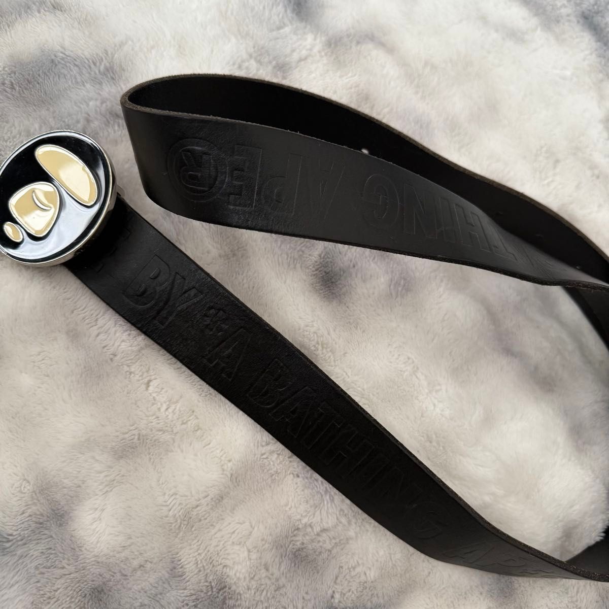 正規品】 A BATHING APE ベルト 本革 ア ベイシング エイプ 正規品】 A BATHING APE ベルト 本革 ア ベイシング エイプ