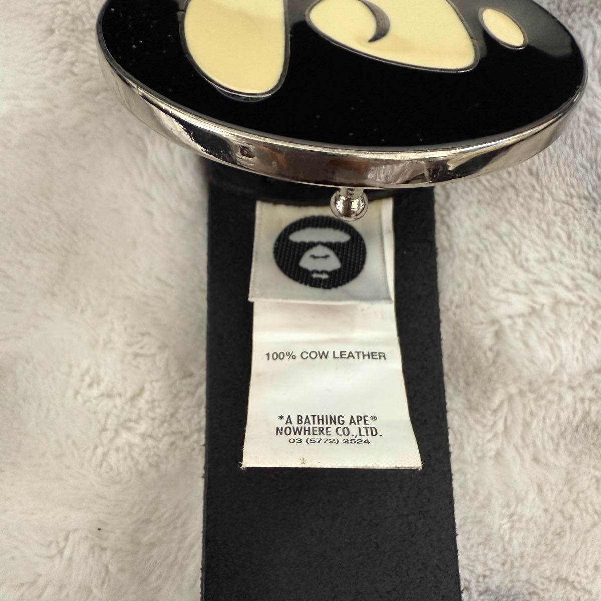 正規品】 A BATHING APE ベルト 本革 ア ベイシング エイプ 正規品】 A BATHING APE ベルト 本革 ア ベイシング エイプ