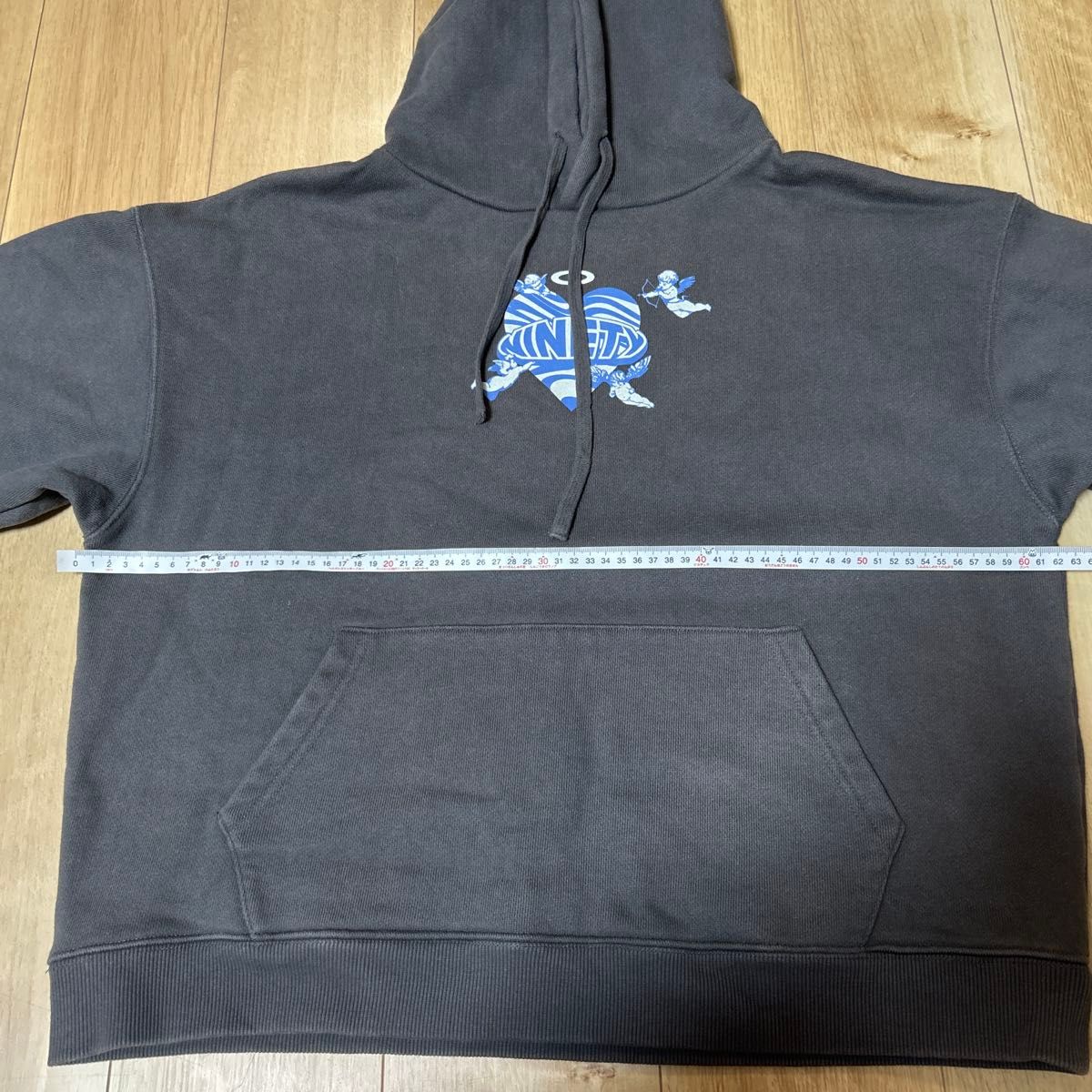てっちゃん × 9090 Tiger-pattern Angel Hoodie レイクレ てっちゃん × 9090 Tiger-pattern Angel Hoodie レイクレ