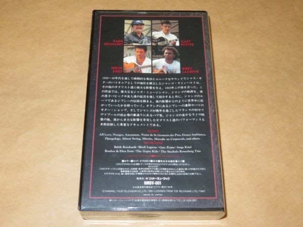  new goods VHS Legacy *ob* Jean go* line Hal to~jipsi-* guitar ~ DJANGO REINHARDT