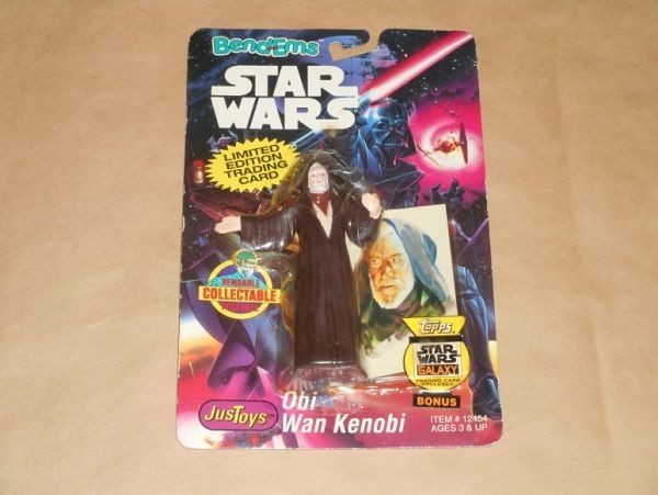  unopened goods * Star Wars Obi * one *JUST TOYS*1993 year * card attaching 