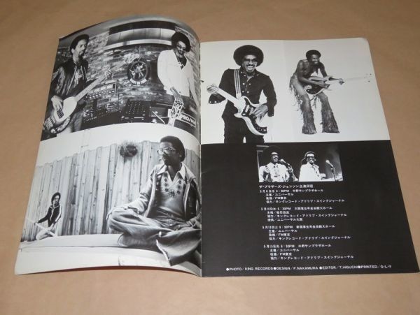 ザ・ブラザーズ・ジョンソン　1978年　ツアーパンフレット　 THE BROTHERS JOHNSON_画像2