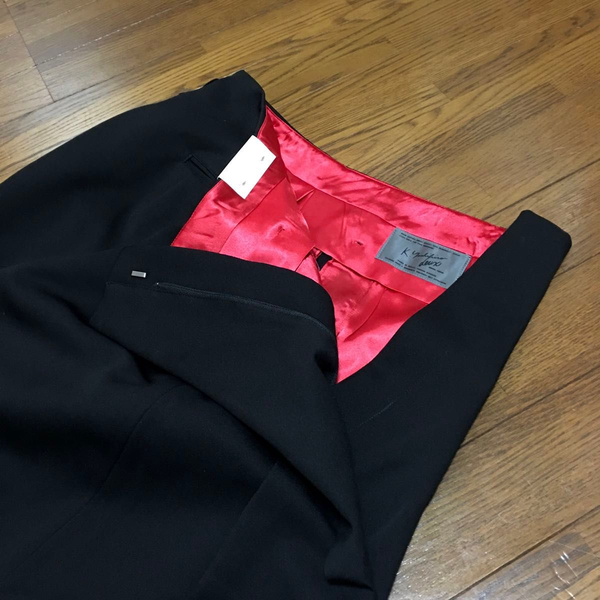 変形学生服 ボンタン 2Lサイズ ヒザボンロック 裏地レッド 変形学生服 ボンタン 2Lサイズ ヒザボンロック 裏地レッド