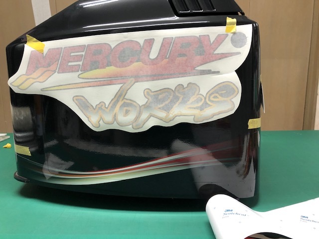 パワーボート 遊漁船 船外機カスタム 1機分 左右セットデザイン パワーボート 遊漁船 船外機カスタム 1機分 左右セットデザイン