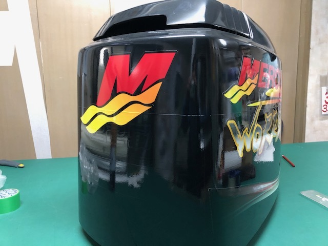 パワーボート 遊漁船 船外機カスタム 1機分 左右セットデザイン パワーボート 遊漁船 船外機カスタム 1機分 左右セットデザイン