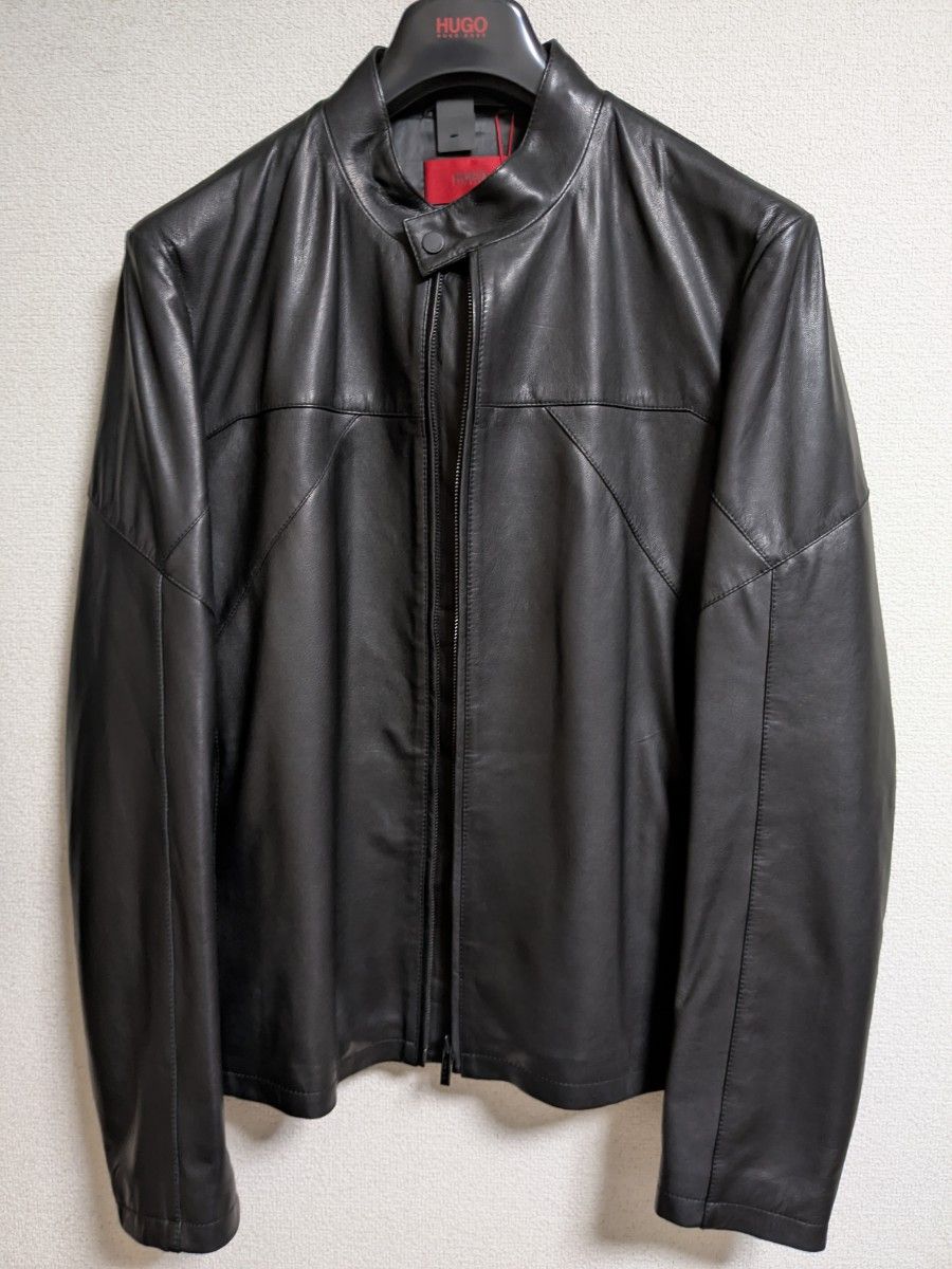 HUGO BOSS ライダースジャケット 赤タグ 未使用タグ付き サイズ HUGO BOSS ライダースジャケット 赤タグ 未使用タグ付き サイズ