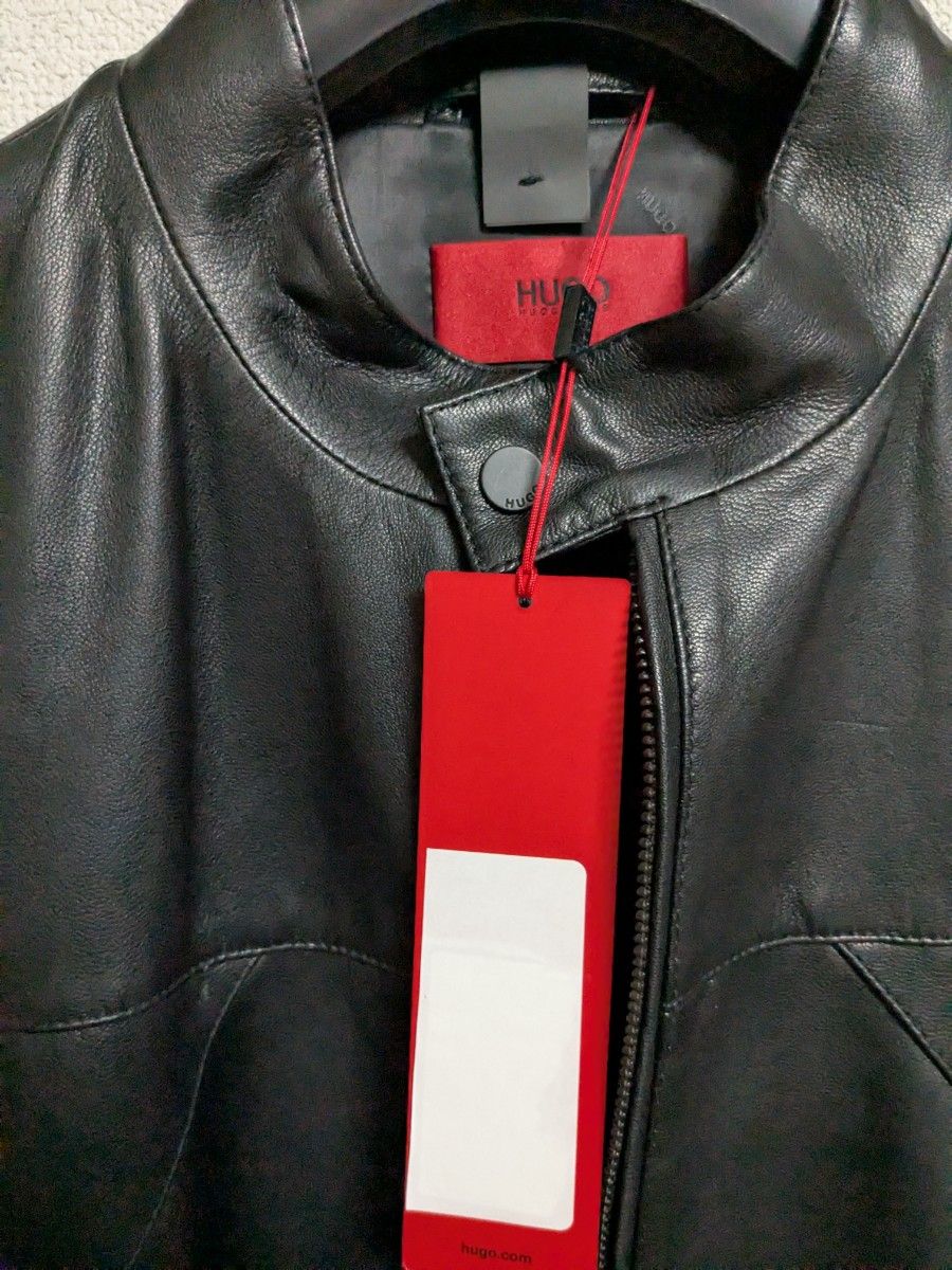 HUGO BOSS ライダースジャケット 赤タグ 未使用タグ付き サイズ HUGO BOSS ライダースジャケット 赤タグ 未使用タグ付き サイズ