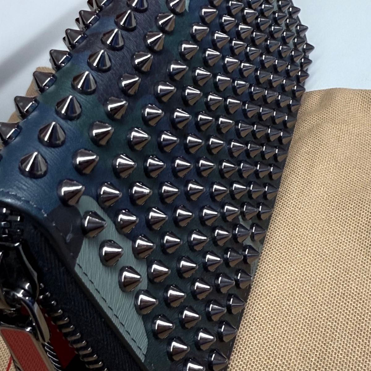 超美品】ルブタン Louboutin 長財布 メンズ カモフラ|Yahoo 超美品】ルブタン Louboutin 長財布 メンズ カモフラ|Yahoo