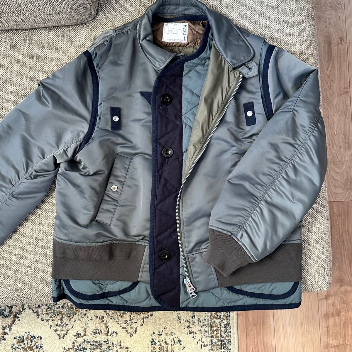 sacai 22AW Nylon Twill Mix Blouson|Yahoo!フリマ(旧PayPay sacai 22AW Nylon Twill Mix Blouson|Yahoo!フリマ(旧PayPay