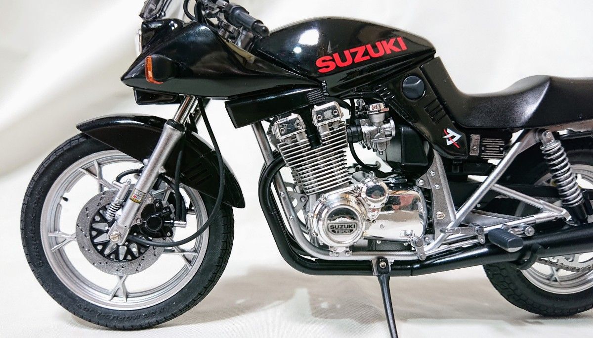 1/12 プラモデルスズキ カタナ GSX1100S 西部警察ver 完成品 1/12 プラモデルスズキ カタナ GSX1100S 西部警察ver 完成品