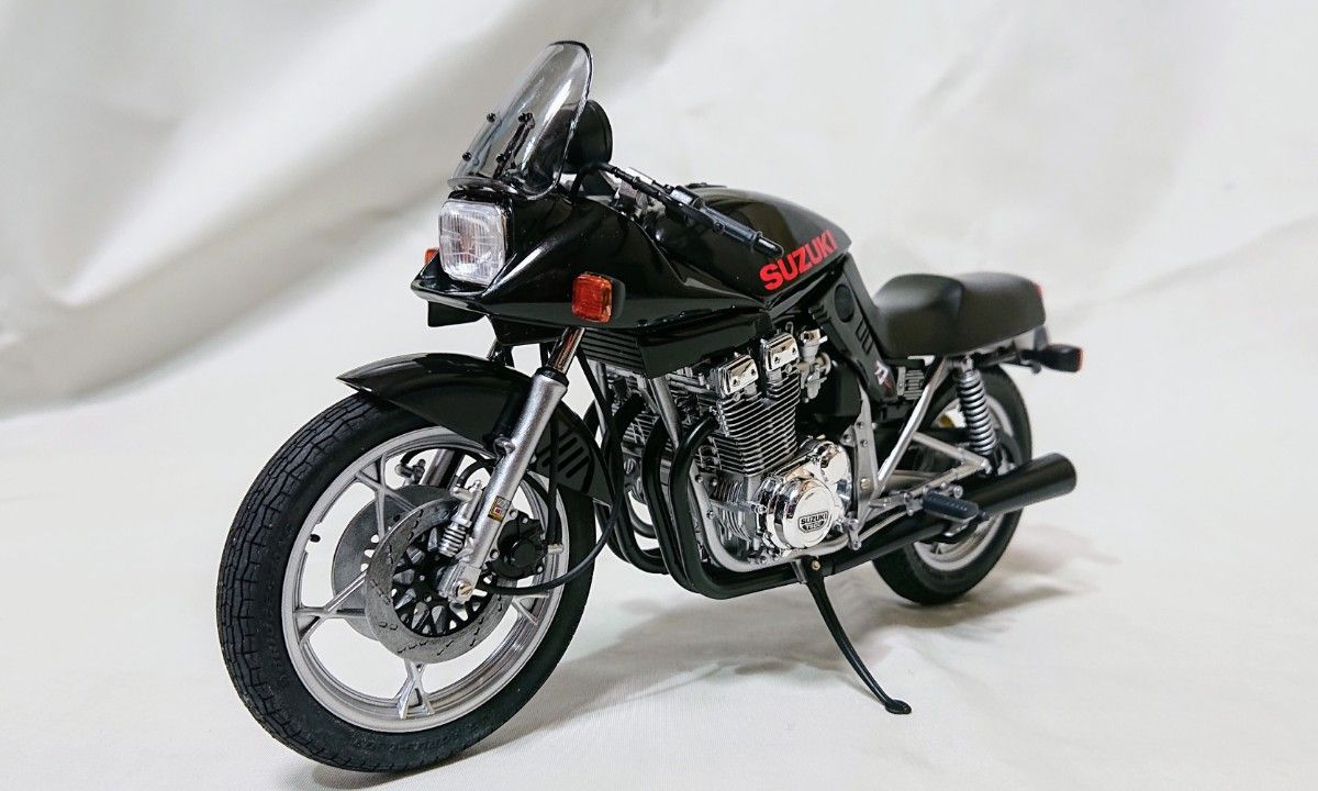 1/12 プラモデルスズキ カタナ GSX1100S 西部警察ver 完成品 1/12 プラモデルスズキ カタナ GSX1100S 西部警察ver 完成品
