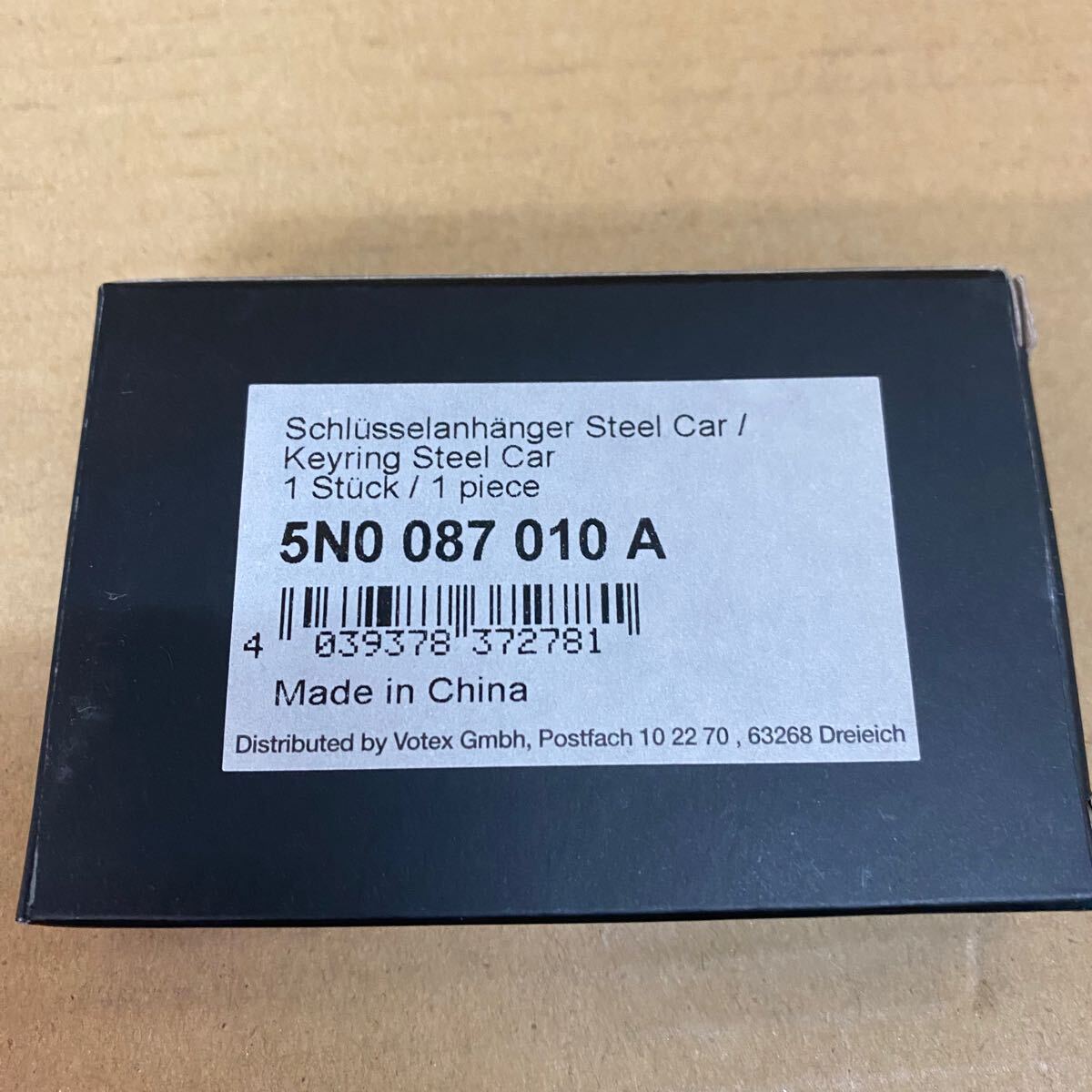 【未使用】Volkswagen Wire cable key ring キーホルダー フォルクスワーゲン 鍵 PTHA0031-1A