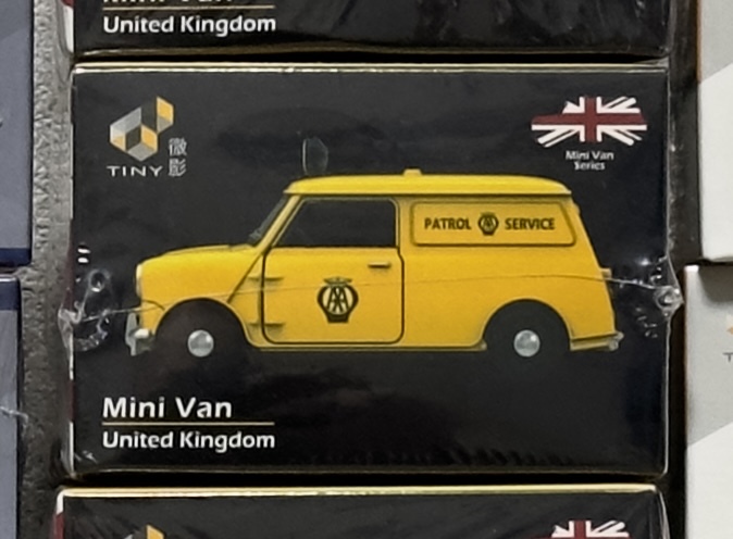  мельчайший .Tiny hong kong Hong Kong Diecast Model Car AUSTIN Mini Van AA Thai колено литье под давлением модель машина o- стойка n минивэн Mini Cooper 