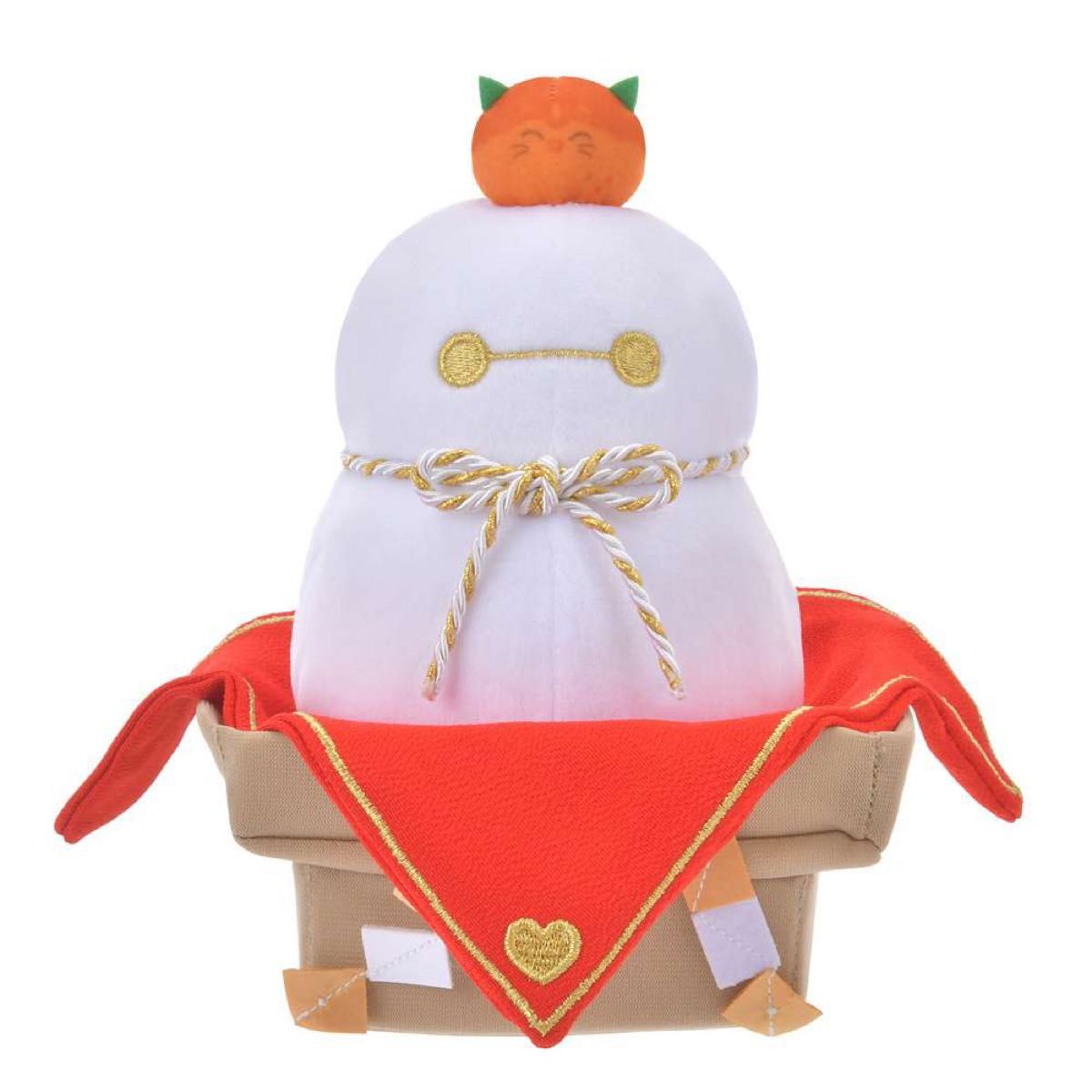 ベイマックス&モチ ぬいぐるみ 鏡餅 NEW YEAR BAYMAX 2025 ベイマックス&モチ ぬいぐるみ 鏡餅 NEW YEAR BAYMAX 2025