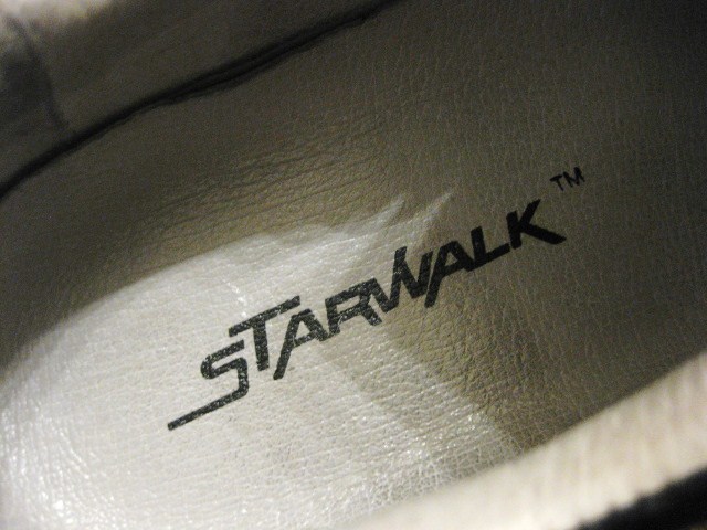 STARWALK スターウォーク クロコ型押し レザー スニーカー ブラック